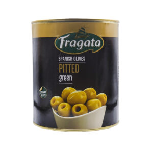 Spanish Olives Pitted Green Tin